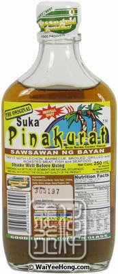 Suka Pinakurat Spiced Coconut Vinegar (菲律賓烘烤汁) - Click Image to Close