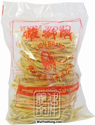 Chow Mein Noodles (Thick) (雄獅牌粗麵) - Click Image to Close