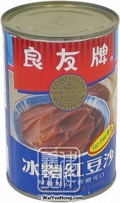 Red Bean Paste (Sweetened) (良友牌紅豆沙) - Click Image to Close