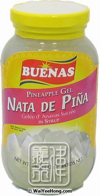 Nata De Pina Pineapple Gel In Syrup (菠蘿果粒) - Click Image to Close