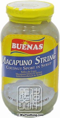 Macapuno String Coconut Sport In Syrup (椰果條) - Click Image to Close