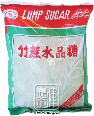 Lump Sugar (White) (正豐 竹蔗水晶糖) - Click Image to Close