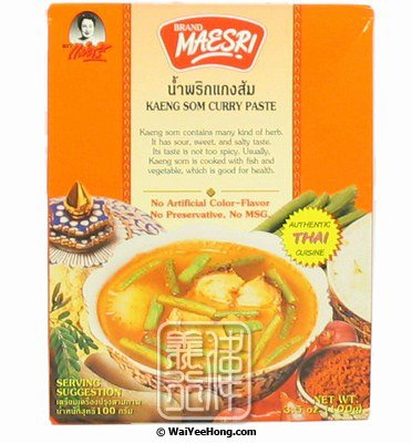 Kaeng Som Curry Paste (泰佳品 森林咖喱醬) - Click Image to Close