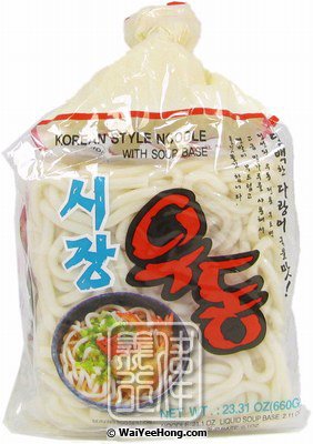Sijang Udon Noodle (with Sachet) (日本烏冬麵) - Click Image to Close