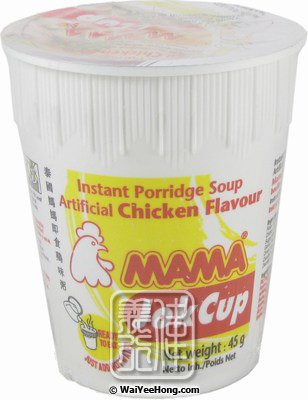 Jok Cup Instant Porridge Soup (Chicken) (媽媽即食雞味粥) - Click Image to Close