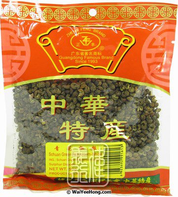 Sichuan Green Peppercorn (Szechuan Far Chiew) (正豐 青花椒粒) - Click Image to Close