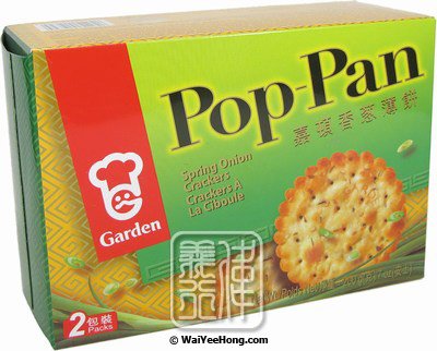 Pop-Pan Crackers (Spring Onion) (嘉頓蔥油薄餅) - Click Image to Close