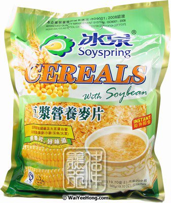Instant Cereals With Soybean (冰泉豆漿營養麥片) - Click Image to Close