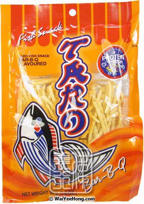 Fish Snack (Bar-B-Q BBQ) (鱈魚絲 (燒烤)) - Click Image to Close