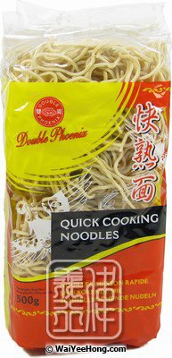 Quick Cooking Noodles (雙鳳即熟蛋麵) - Click Image to Close