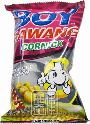 Boy Bawang Cornick (Barbecue Flavour) (粟米小食 (燒烤味)) - Click Image to Close