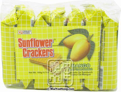 Mango Cream Sandwich (Sunflower Crackers) (芒果餅) - Click Image to Close