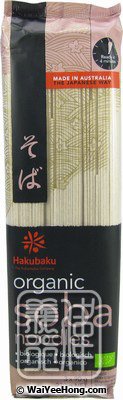 Organic Soba Noodles (有機日本蕎麥麵) - Click Image to Close