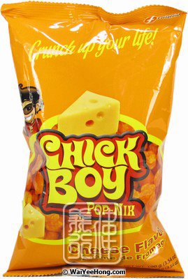 Chick Boy Pop-Nik Snacks (Cheese) (芝士玉米粒) - Click Image to Close