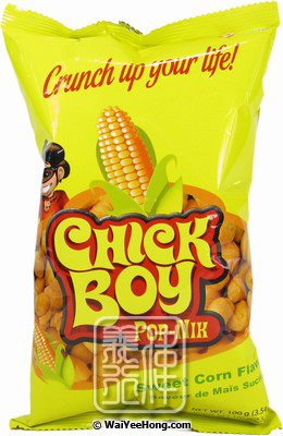 Chick Boy Pop-Nik Snacks (Sweet Corn) (粟米小食 (粟米)) - Click Image to Close
