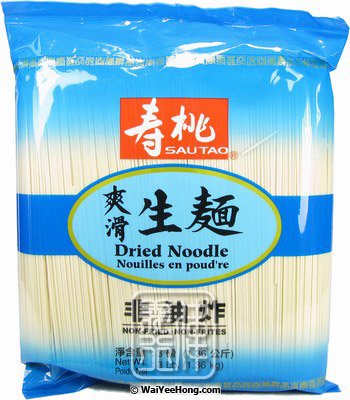 Dried Noodles (壽桃 爽滑生麵) - Click Image to Close