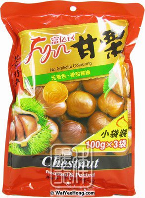 Huai Rou Chestnuts (富憶農甘栗) - Click Image to Close