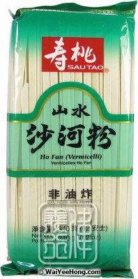 Wheat Ho Fan (Vermicelli) (壽桃山水沙河粉) - Click Image to Close
