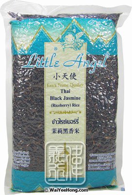 Thai Black Jasmine Rice (Riceberry) (小天使 茉莉黑香米) - Click Image to Close