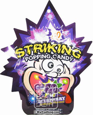 Striking Popping Candy (Blueberry) (爆炸糖 (藍梅味)) - Click Image to Close