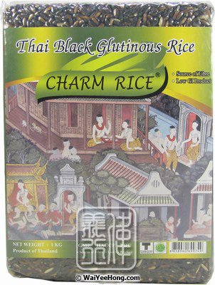 Thai Black Glutinous Rice (泰國黑糯米) - Click Image to Close