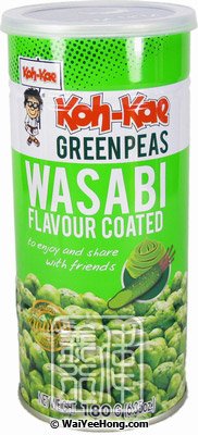 Wasabi Flavour Coated Green Peas (大哥芥末味碗豆) - Click Image to Close