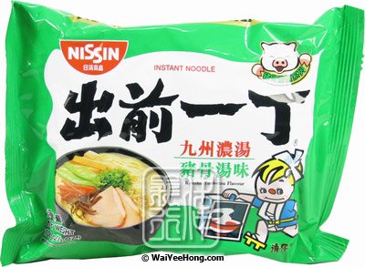 Instant Noodles (Tonkotsu Artificial Pork Flavoured) (香港出前一丁(九卅豬骨)) - Click Image to Close