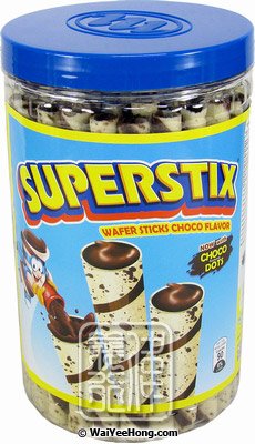Superstix Wafer Sticks (Chocolate) (朱古力蛋卷) - Click Image to Close