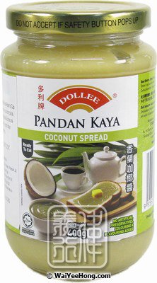 Pandan Kaya Coconut Spread (多利香蘭咖央醬) - Click Image to Close