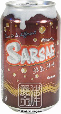Sparkling Sarsae Drink (Sarsaparilla) (沙士汽水) - Click Image to Close