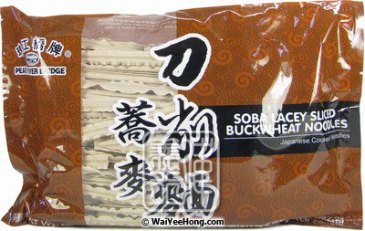 Soba Lacey Sliced Buckwheat Noodles (珠江刀切蕎麥麵) - Click Image to Close