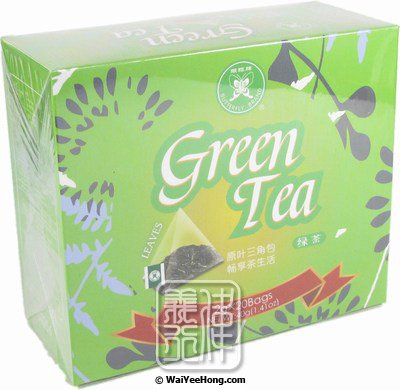 Green Tea (20 Teabags) (三角茉綠茶包) - Click Image to Close