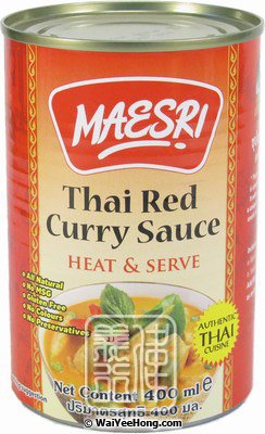 Red Curry Sauce (Kaeng Ped) (泰佳品 紅咖喱汁) - Click Image to Close