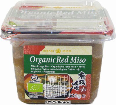 Organic Red Miso Paste (有機赤味噌) - Click Image to Close