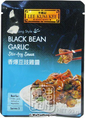 Black Bean Garlic Stir Fry Sauce (Hong Kong Style) (李錦記 香爆豆鼓雞醬) - Click Image to Close