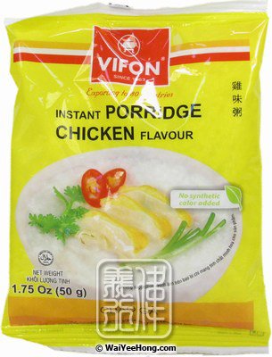 Instant Porridge (Chicken Flavour Chao Ga) (即食雞味粥) - Click Image to Close