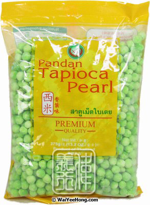Pandan Tapioca Pearl (香蘭葉西米 (大)) - Click Image to Close