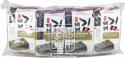 Roasted Seasoned Korean Seaweed (紫菜小食) - Click Image to Close