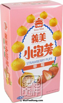 Strawberry Puff (義美 小泡芙草莓) - Click Image to Close