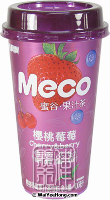 Meco Fruit Tea (Cherry & Berry) (香飄飄果汁茶(櫻桃草莓)) - Click Image to Close