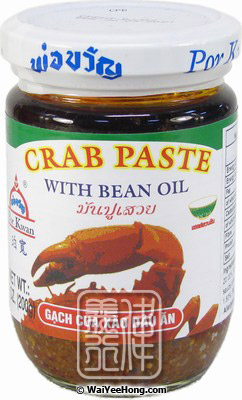 Crab Paste With Bean Oil (珀寬 蟹油豆醬) - Click Image to Close