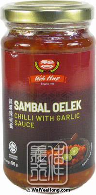 Sambal Oelek (Chilli With Garlic Sauce) (和合參巴醬) - Click Image to Close