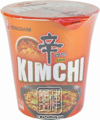 Kimchi Ramyun Instant Cup Noodles (農心 泡菜杯麵) - Click Image to Close