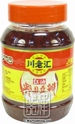 Broad Bean Sauce in Chilli Oil (川老匯紅油豆瓣醬) - Click Image to Close