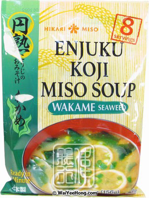 Enjuku Koji Miso Soup (Wakame Seaweed) (日本味噌湯 (紫菜)) - Click Image to Close