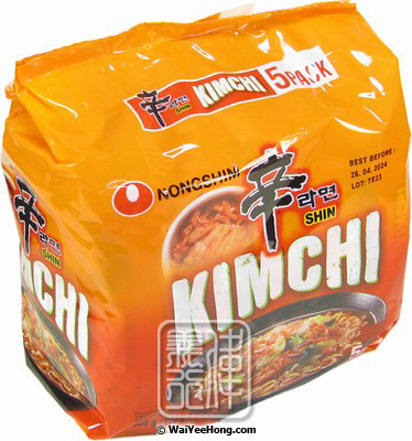 Instant Noodles Multipack (Kimchi Ramyun) (農心 泡菜辛拉麵) - Click Image to Close