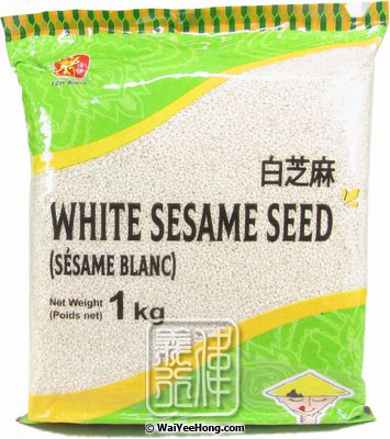 White Sesame Seeds (老字號 白芝麻) - Click Image to Close